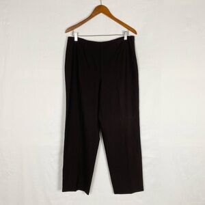 Piazza Sempione Wool‎ Straight Leg Pant High Rise Work Business Size IT50